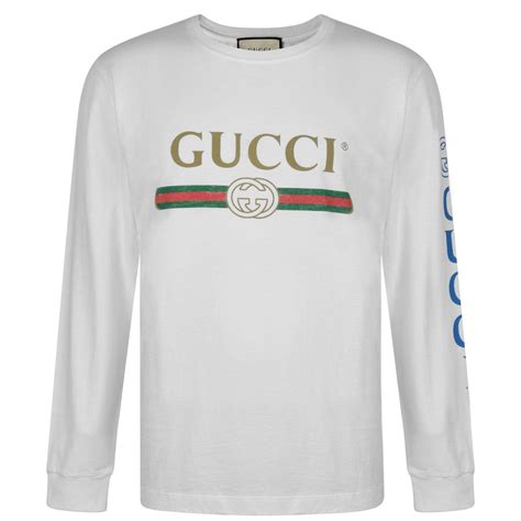 fake gucci long t-shirt women|authentic gucci men tee shirts.